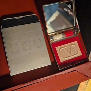 Valentino Gold and Red Eyeshadow Palette
